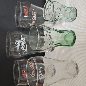 Coca Cola Classic American Glass Drinkware